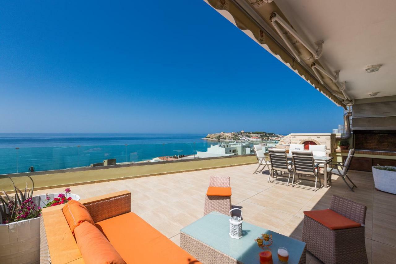 Elytis Panoramic View Lejlighed Rethimno Eksteriør billede